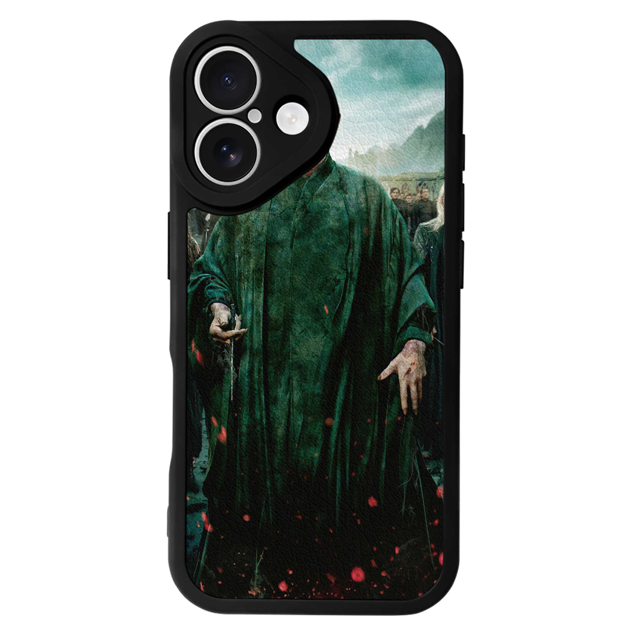 （画像用） Harry Potter ハリー・ポッターシリーズ 【iPhone 16シリーズ対応】シリコンスマホケース（レザー調） 材質：シリコン